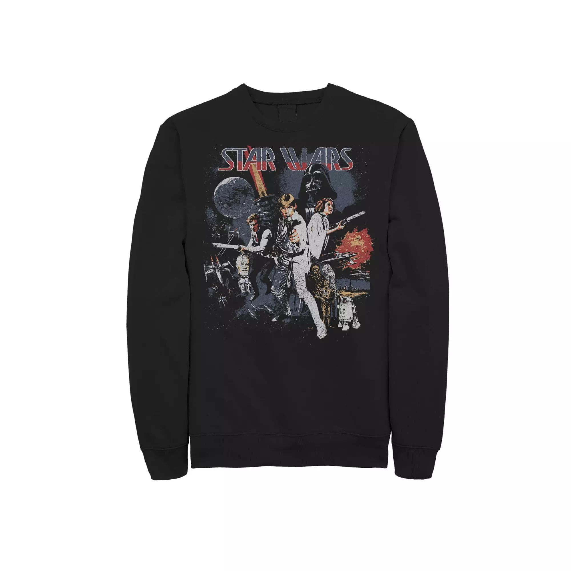 Men's Nickelodeon Teenage Mutant Ninja Turtles Sunset Background Fleece Sweatshirt,  Product Image