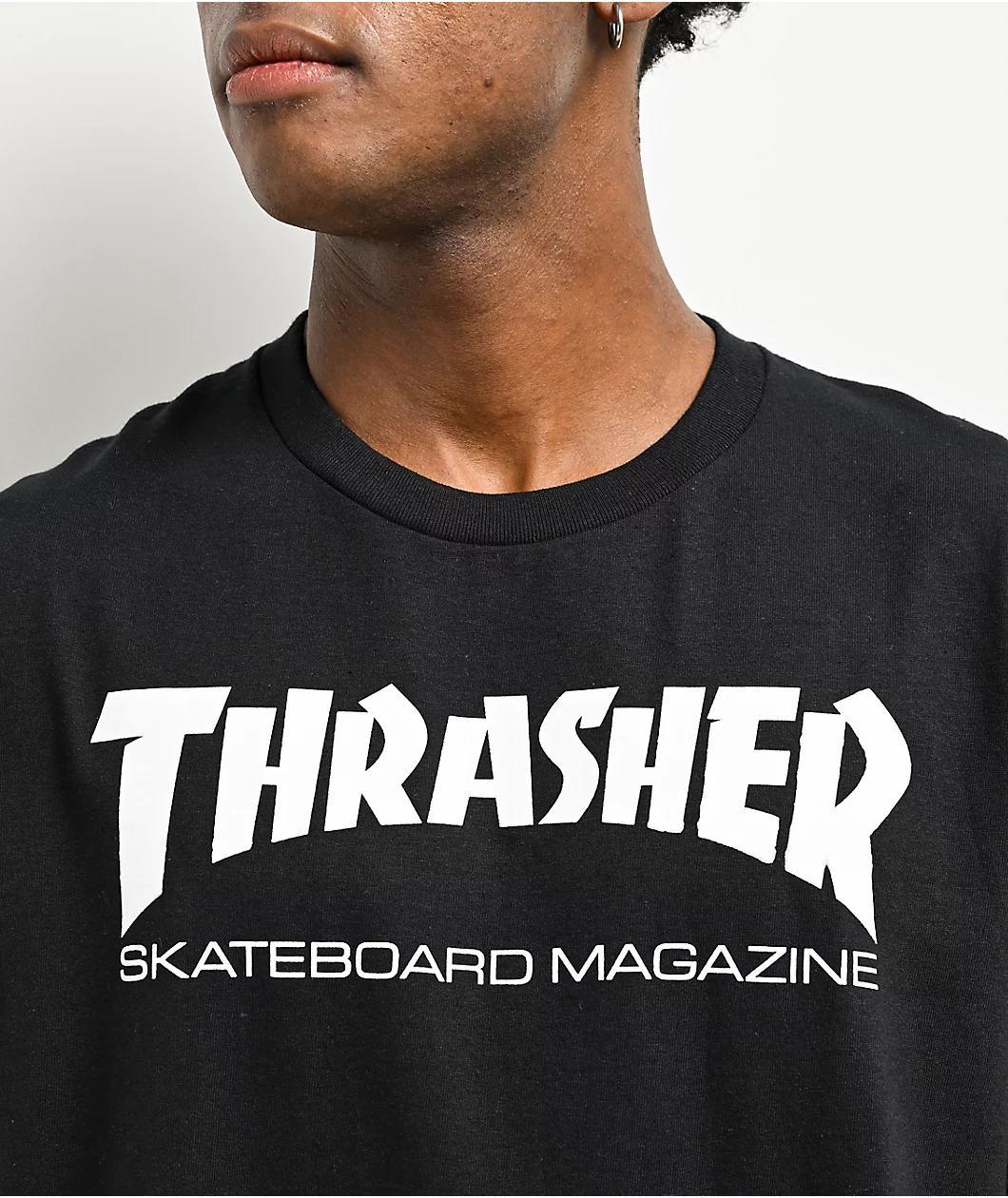 Thrasher Mag Logo Black T-Shirt Product Image
