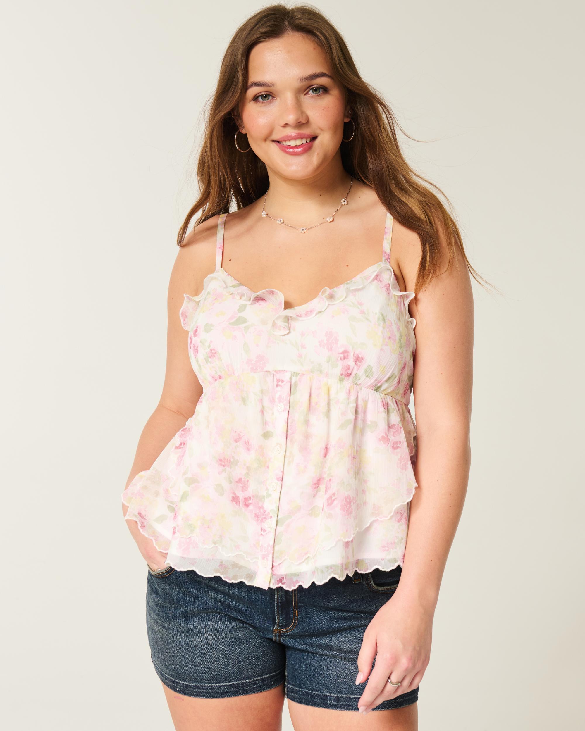 Easy Chiffon Babydoll Top Product Image