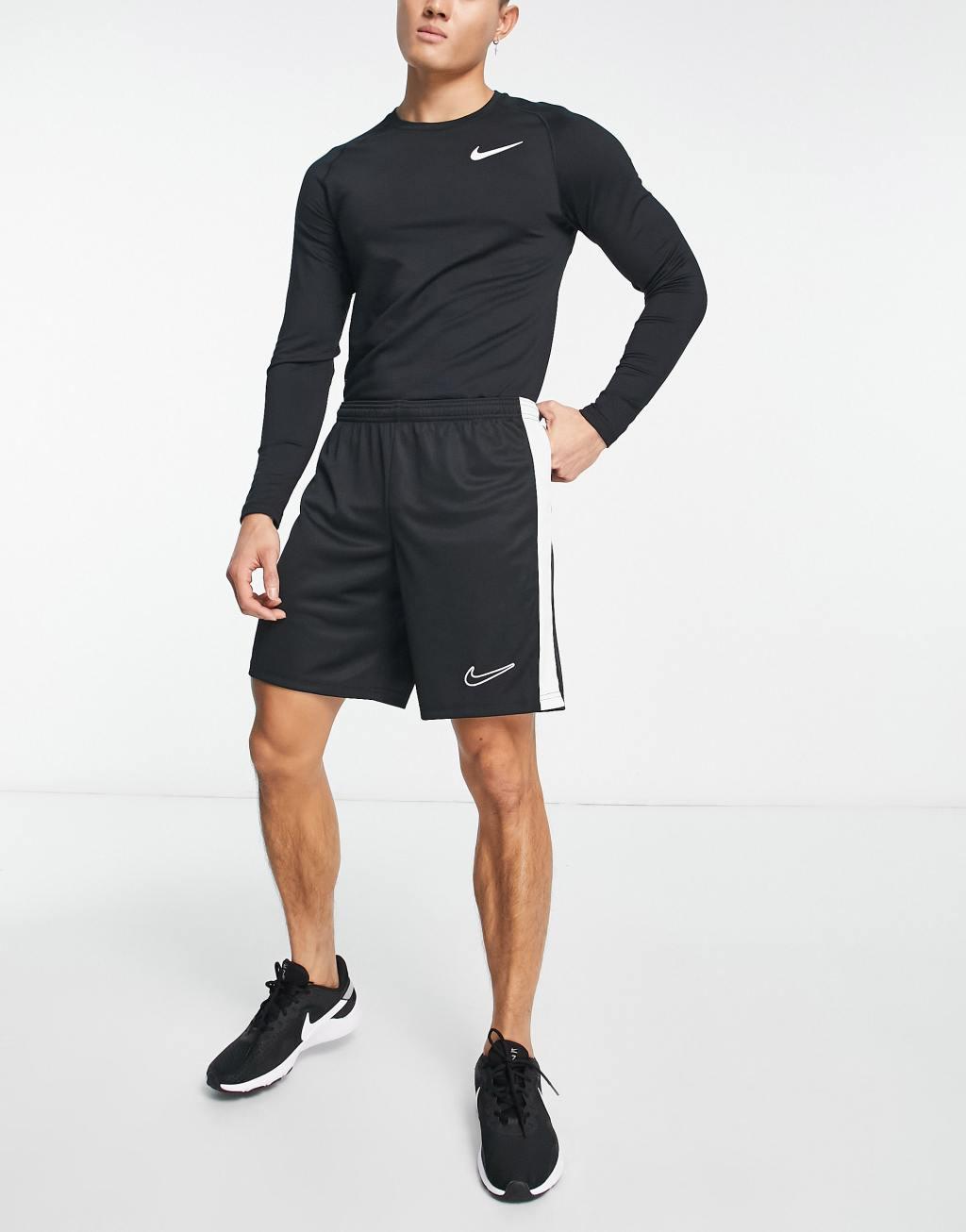 Nike Soccer Academy shorts in black Product Image