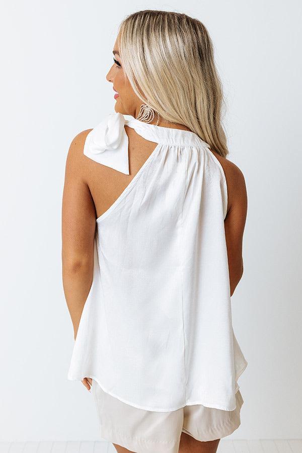 Make It Memorable Shift Top In White Product Image