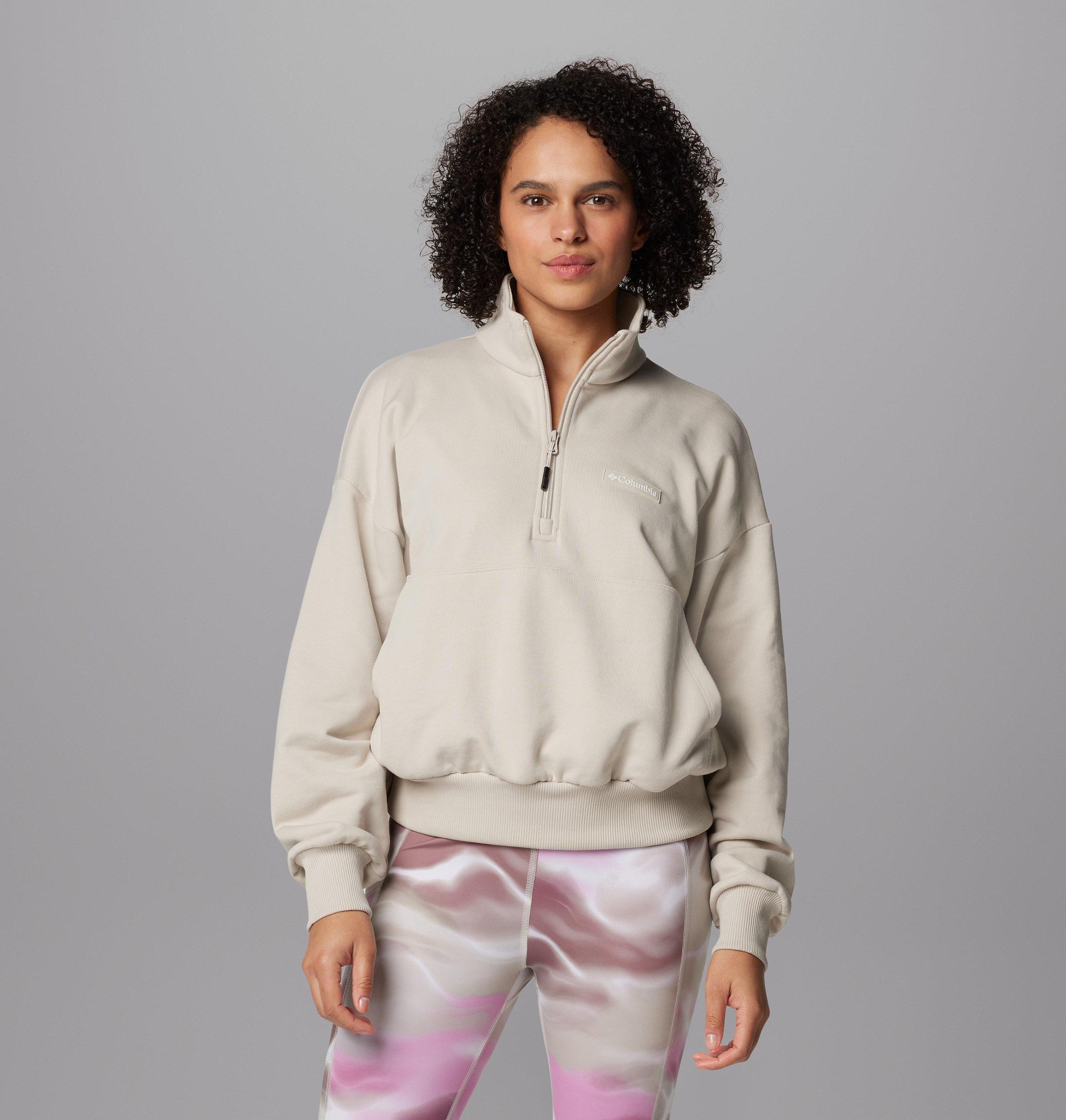 Columbia Womens Marble Canyon French Terry Quarter Zip Pullover- Product Image