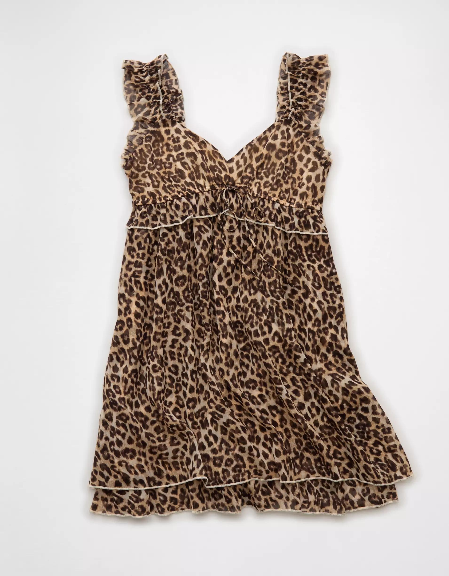 AE Ruffle Mini Dress Product Image