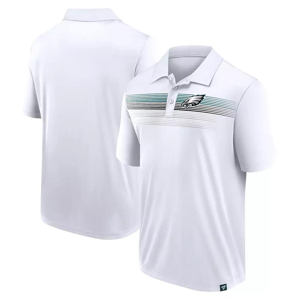 Men's Fanatics White Philadelphia Eagles Big & Tall Sublimated Polo,  Product Image