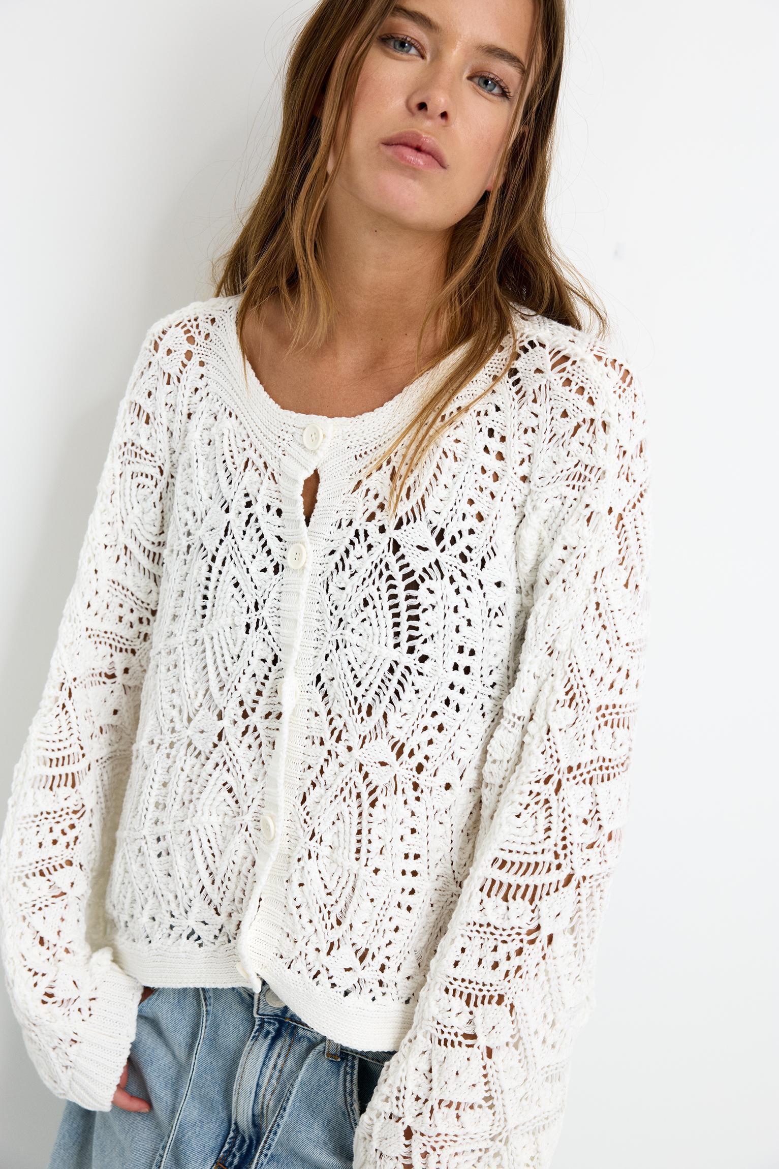 Cutwork cardigan Product Image