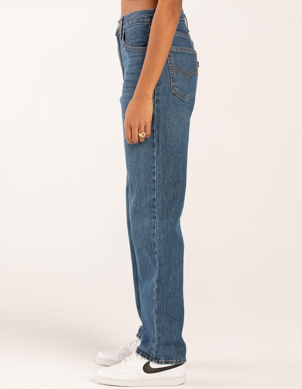 LEVI'S 94 Baggy Womens Jeans - Indigo Worn In - INDIGO DNM Product Image