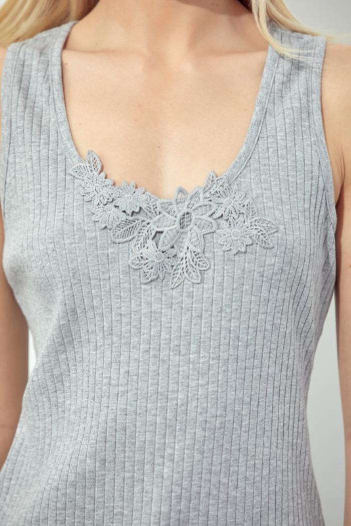 Crochet Trim Tank Product Image