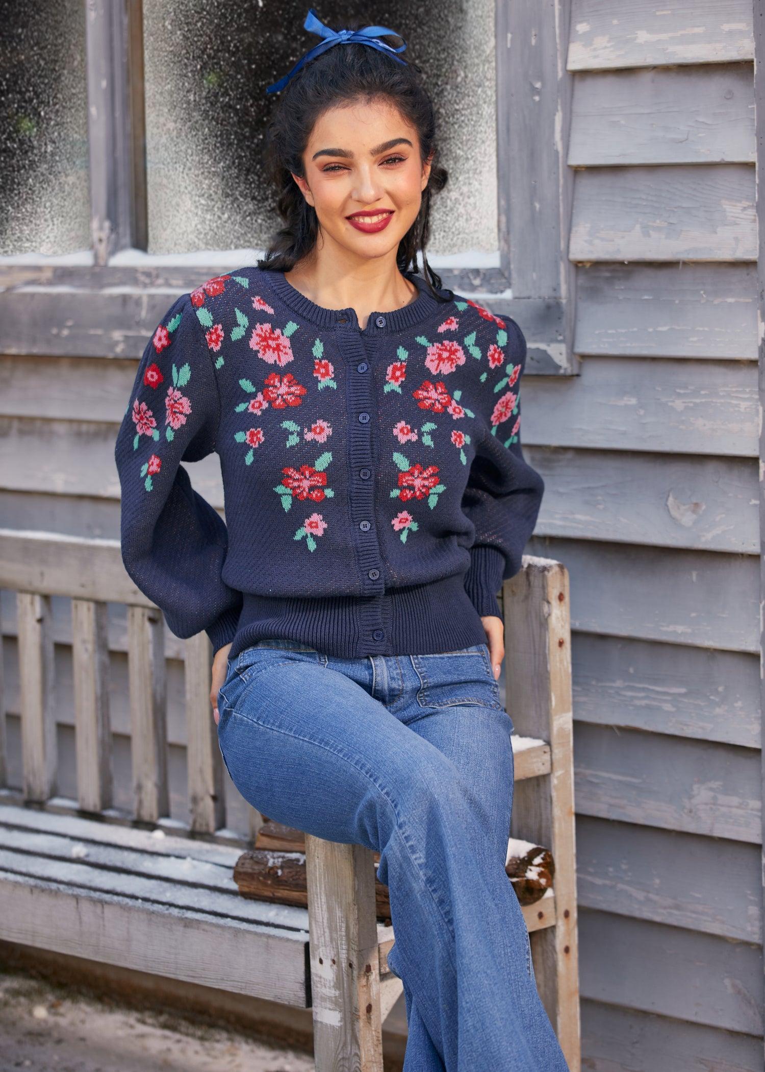 Timeless Tapestry Jacquard Cardigan Product Image