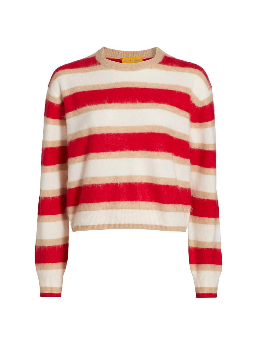 Womens Grizzly Striped Cashmere Sweater Product Image