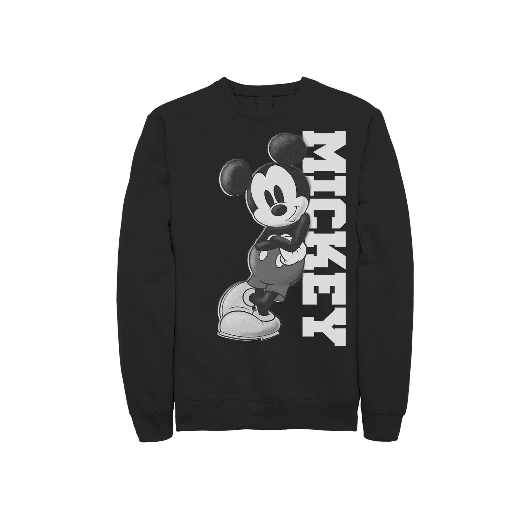 Disney's Mickey Mouse Men's Leaning on Name Sweatshirt,  Product Image