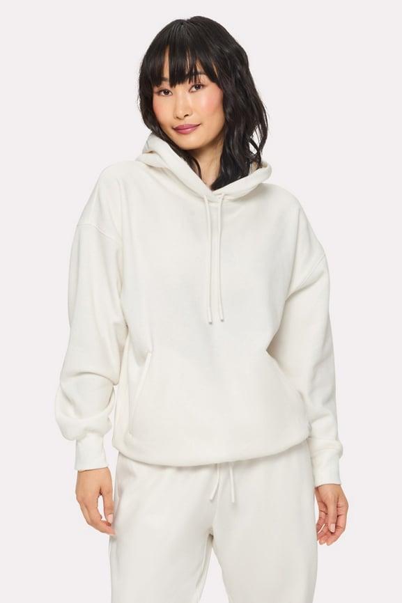 Cozy Fleece Slouchy Hoodie Product Image