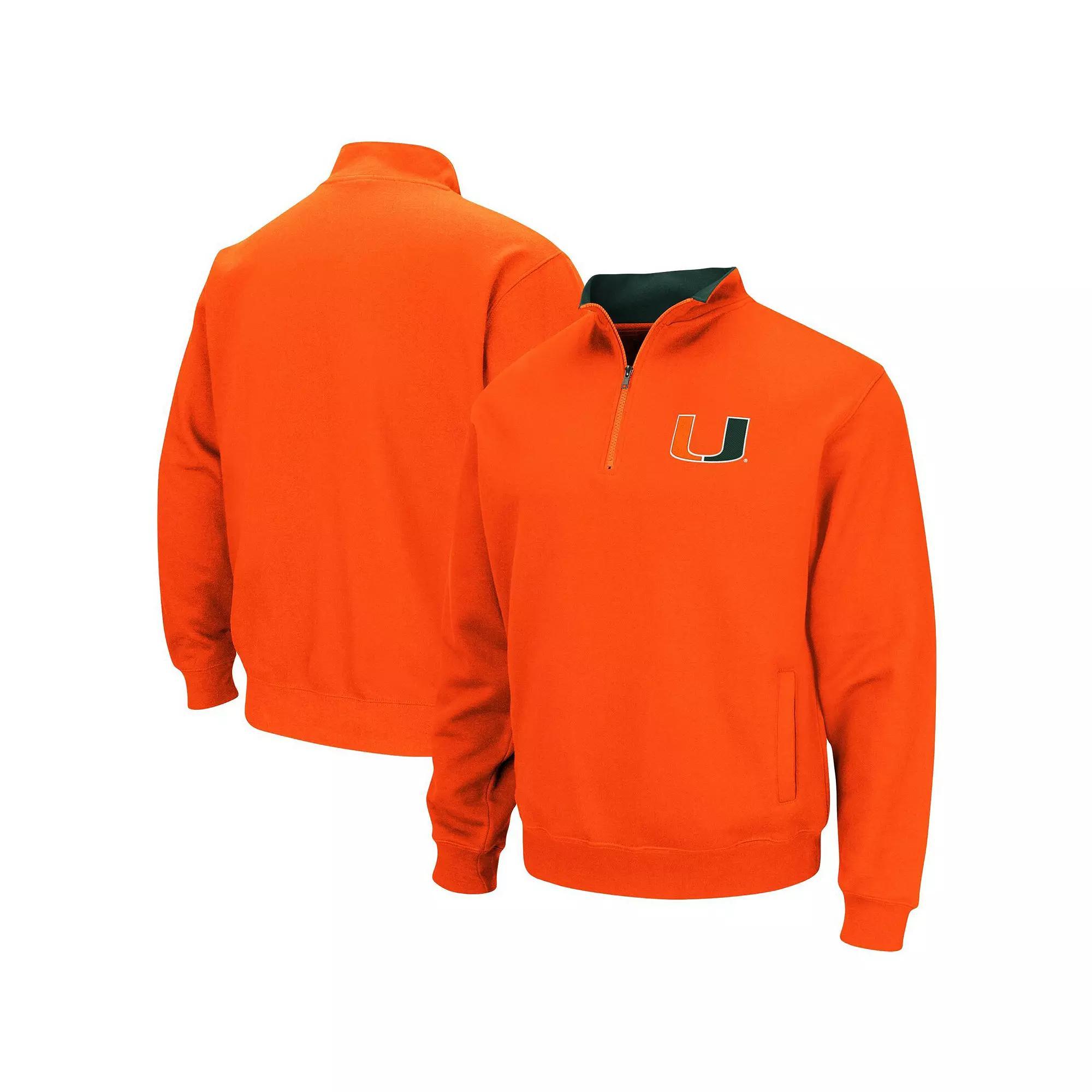 Men's Colosseum Charcoal Alabama Crimson Tide Tortugas Logo Quarter-Zip Pullover Jacket,  Product Image