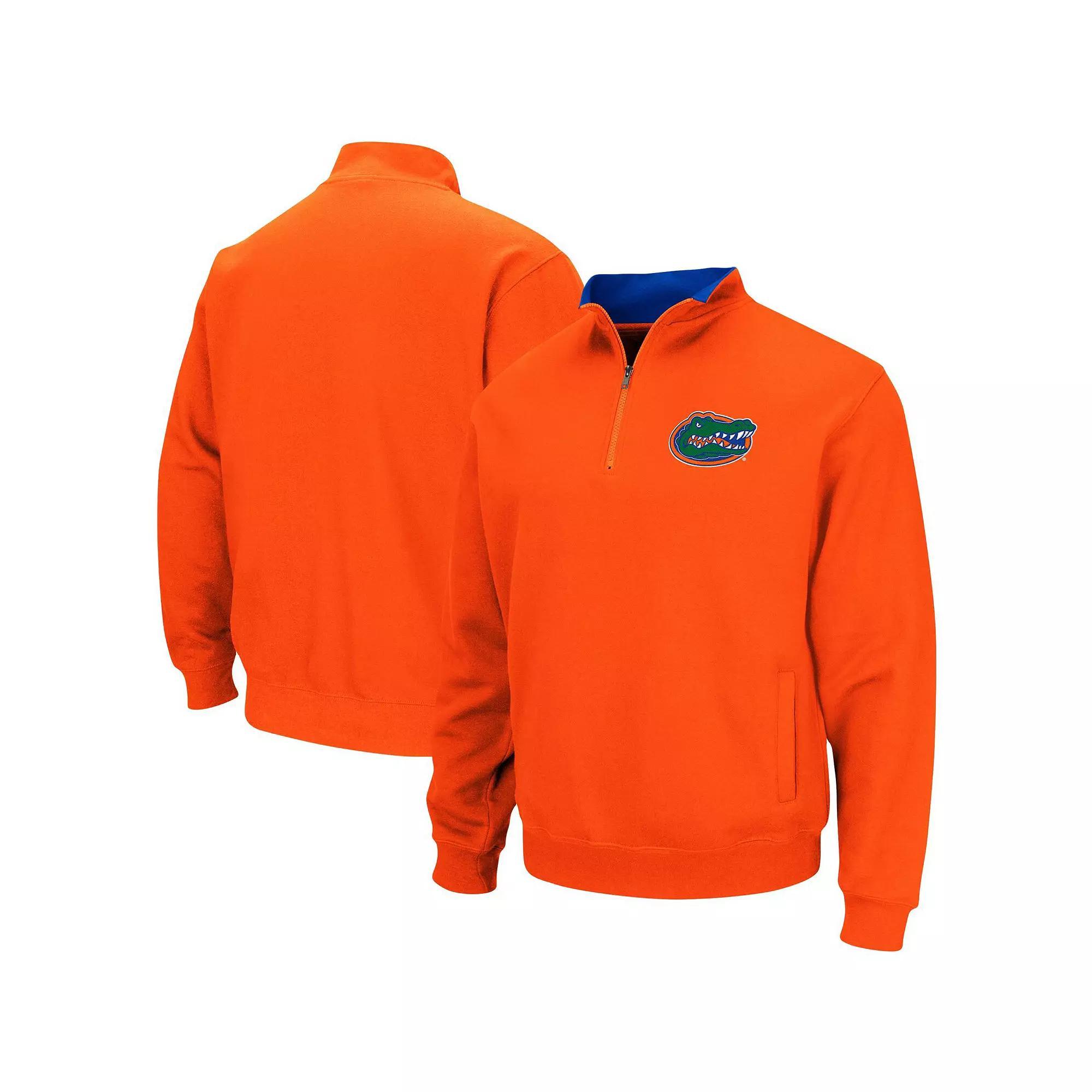 Men's Colosseum Charcoal Alabama Crimson Tide Tortugas Logo Quarter-Zip Pullover Jacket,  Product Image