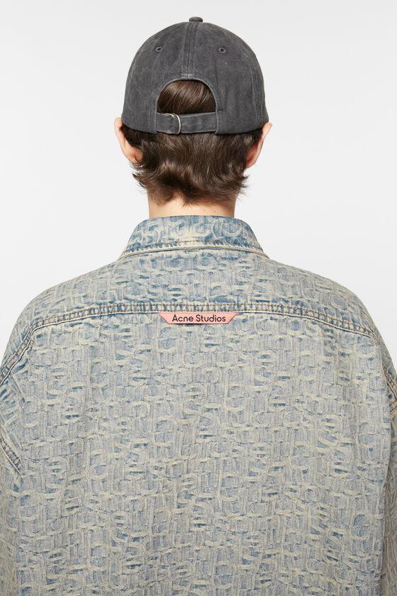 Monogram denim shirt - Relaxed fit Product Image