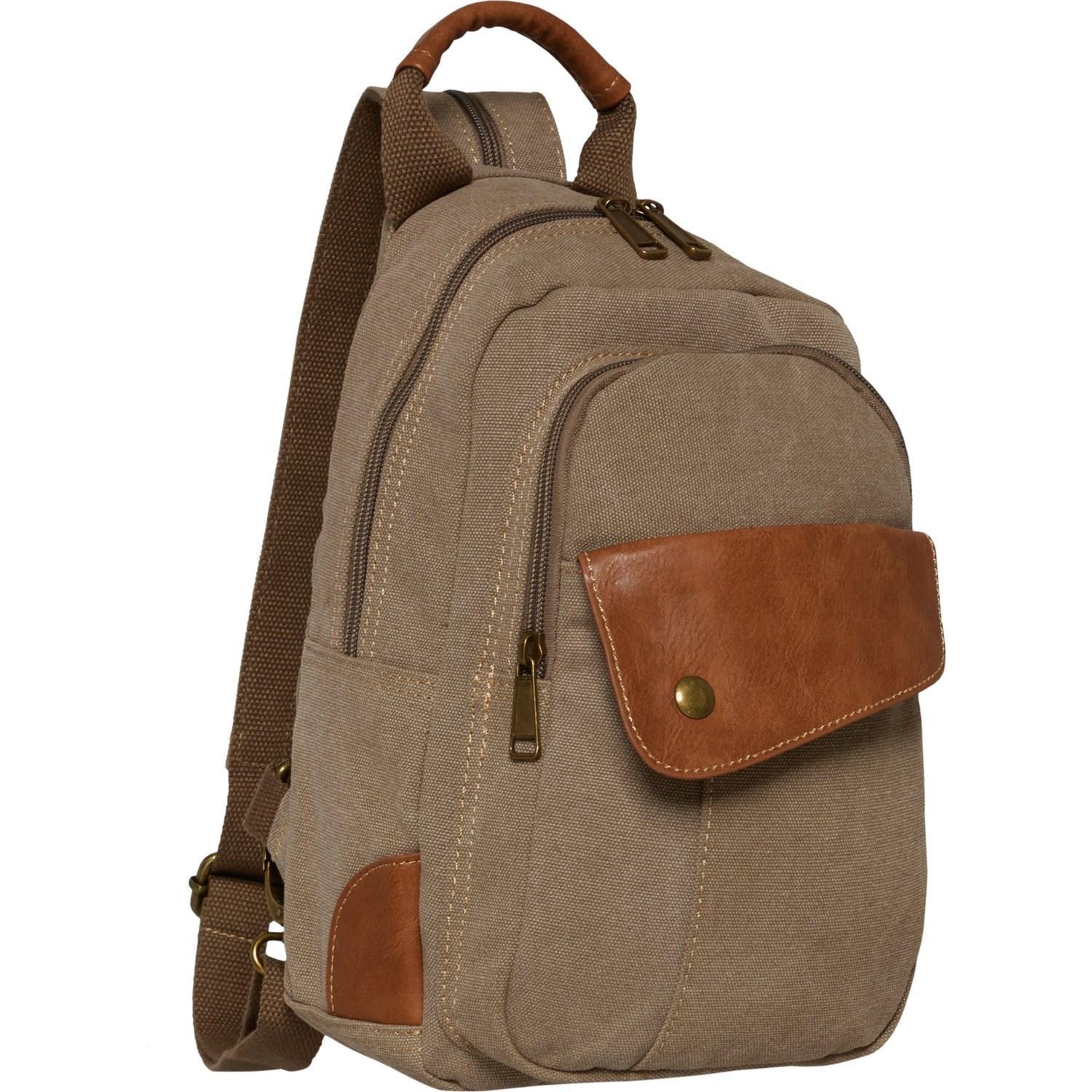 Sun N Sand Sling Backpack - Khaki Product Image