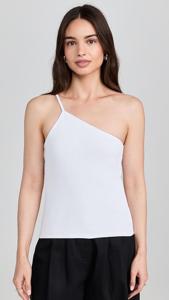 POSSE Axel One Shoulder Singlet Top | Shopbop Product Image