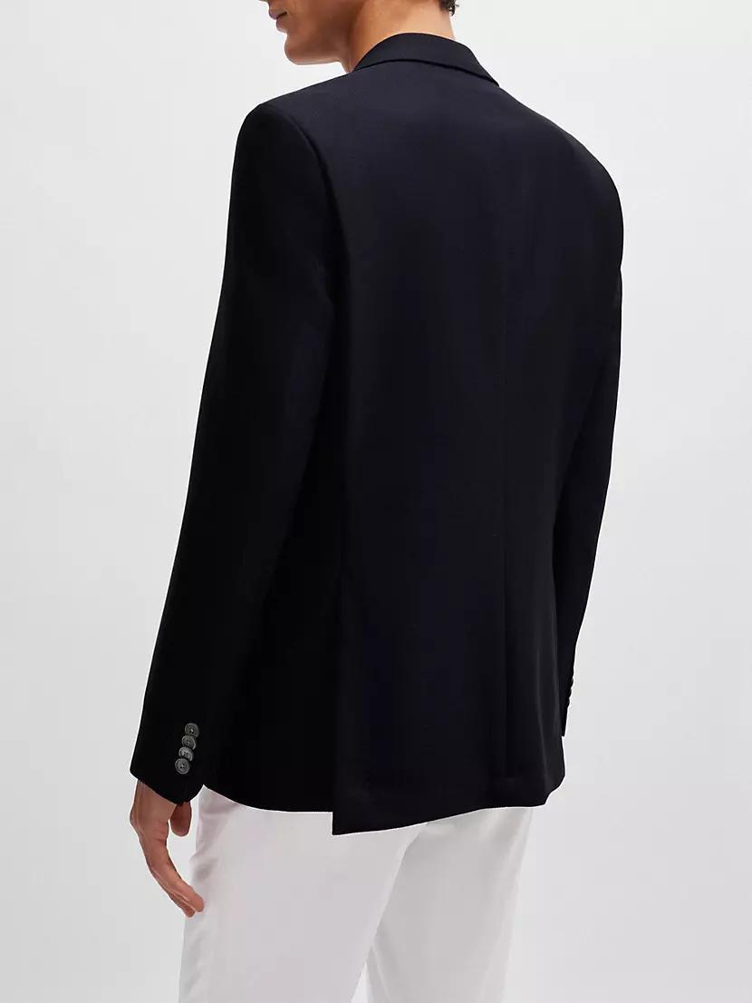 Regular-Fit Jacket in Virgin Wool Product Image