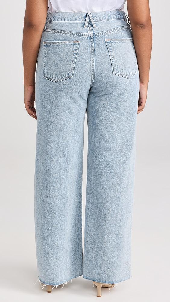 SLVRLAKE Grace High Rise Wide Leg Jeans | Shopbop Product Image