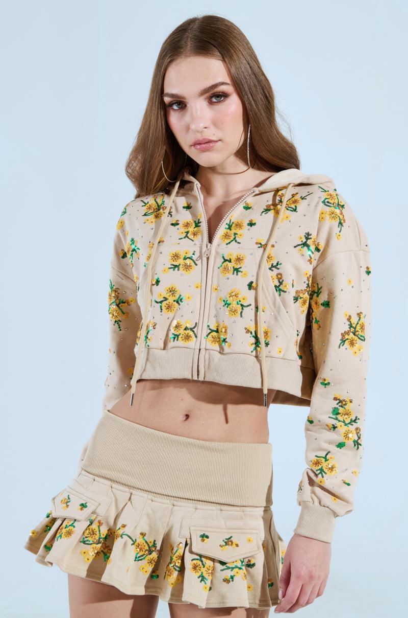 ONE TOO MANY TIMES ZIP UP SWEATSHIRT Product Image