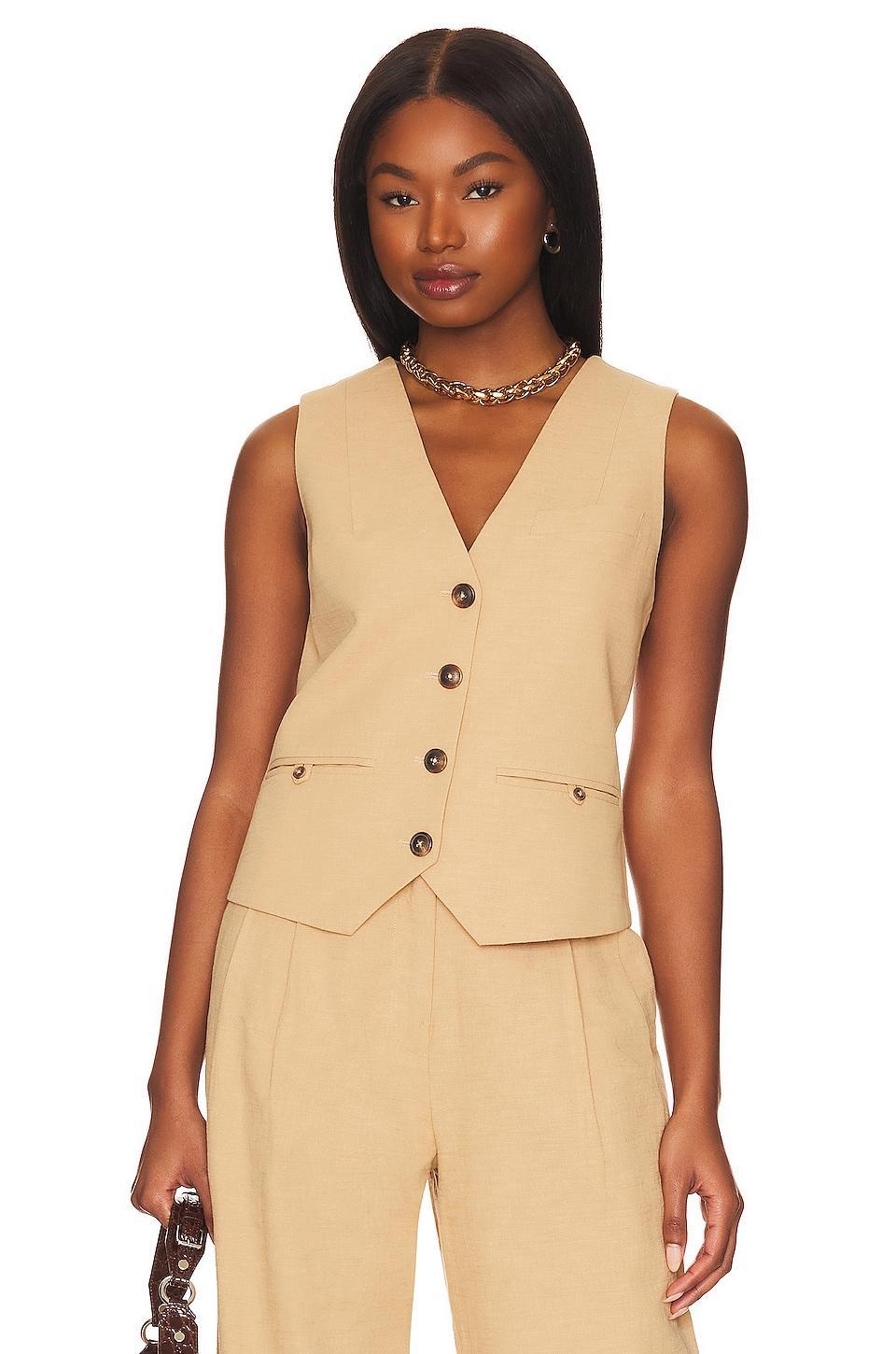 Akua Oversized Tailored Vest Product Image