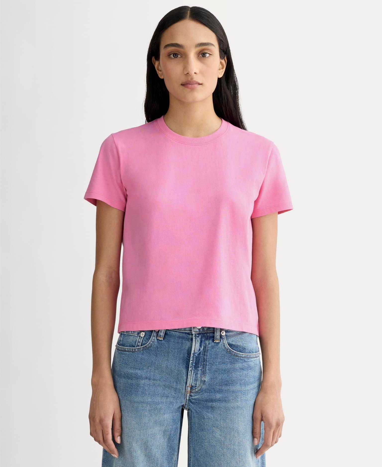 Womens Box-Cut T-Shirt in Essential Cotton by Everlane Product Image