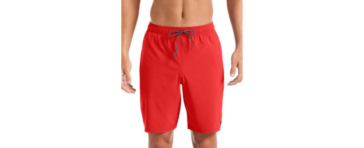 Nike Mens Contend Water-Repellent Colorblocked 9 Swim Trunks Product Image