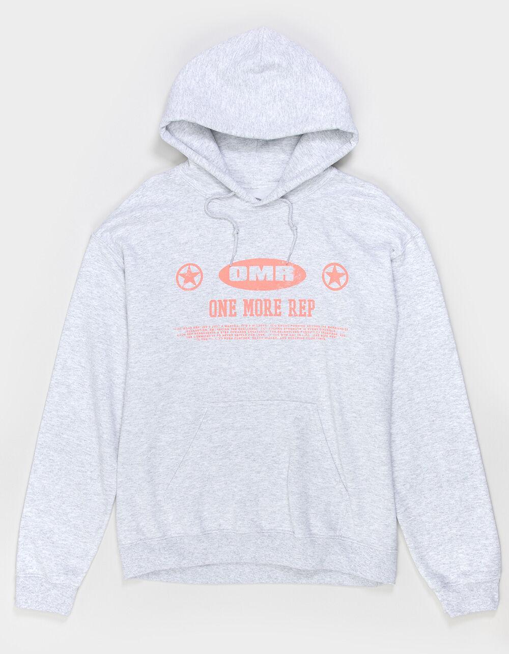 CVLA One More Rep Mens Hoodie - HEATHER GRAY Product Image