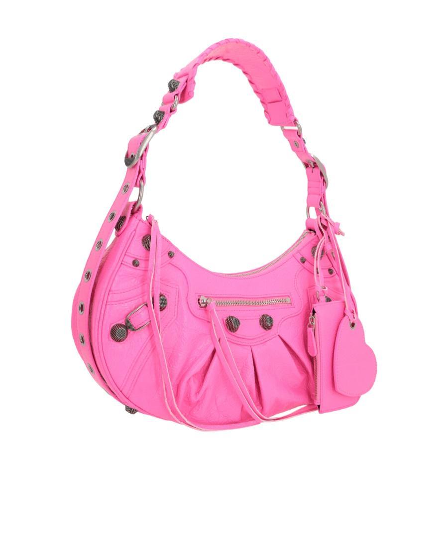 BALENCIAGA Le Cagole Shoulder Bag In Pink Product Image