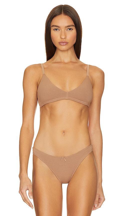 Pima Stretch Cotton Bralette eberjey Product Image