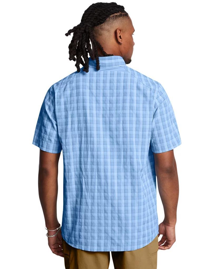 Men's UA Drift Tide 2.0 Plaid Short Sleeve Product Image