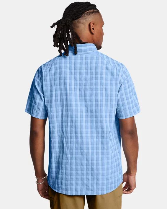 Men's UA Drift Tide 2.0 Plaid Short Sleeve Product Image