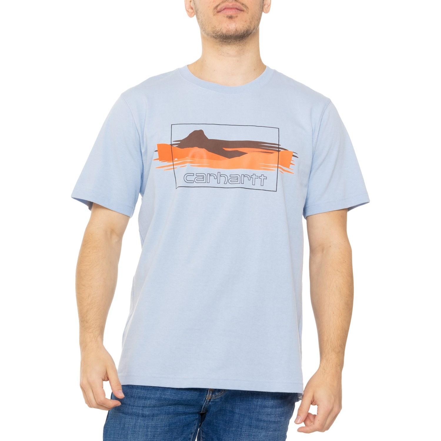 Carhartt 106150 Relaxed Fit Heavyweight Mountain Graphic T-Shirt - Short Sleeve Product Image