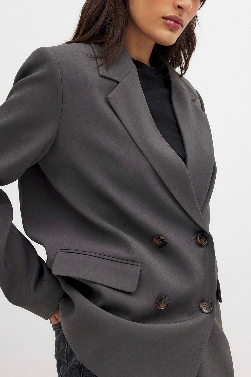 Oversized Double Breasted Blazer Product Image