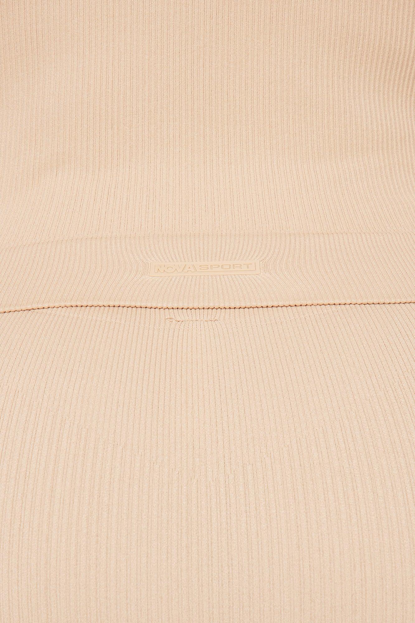 Beach Bum Effortless Seamless Active Set - Tan Product Image