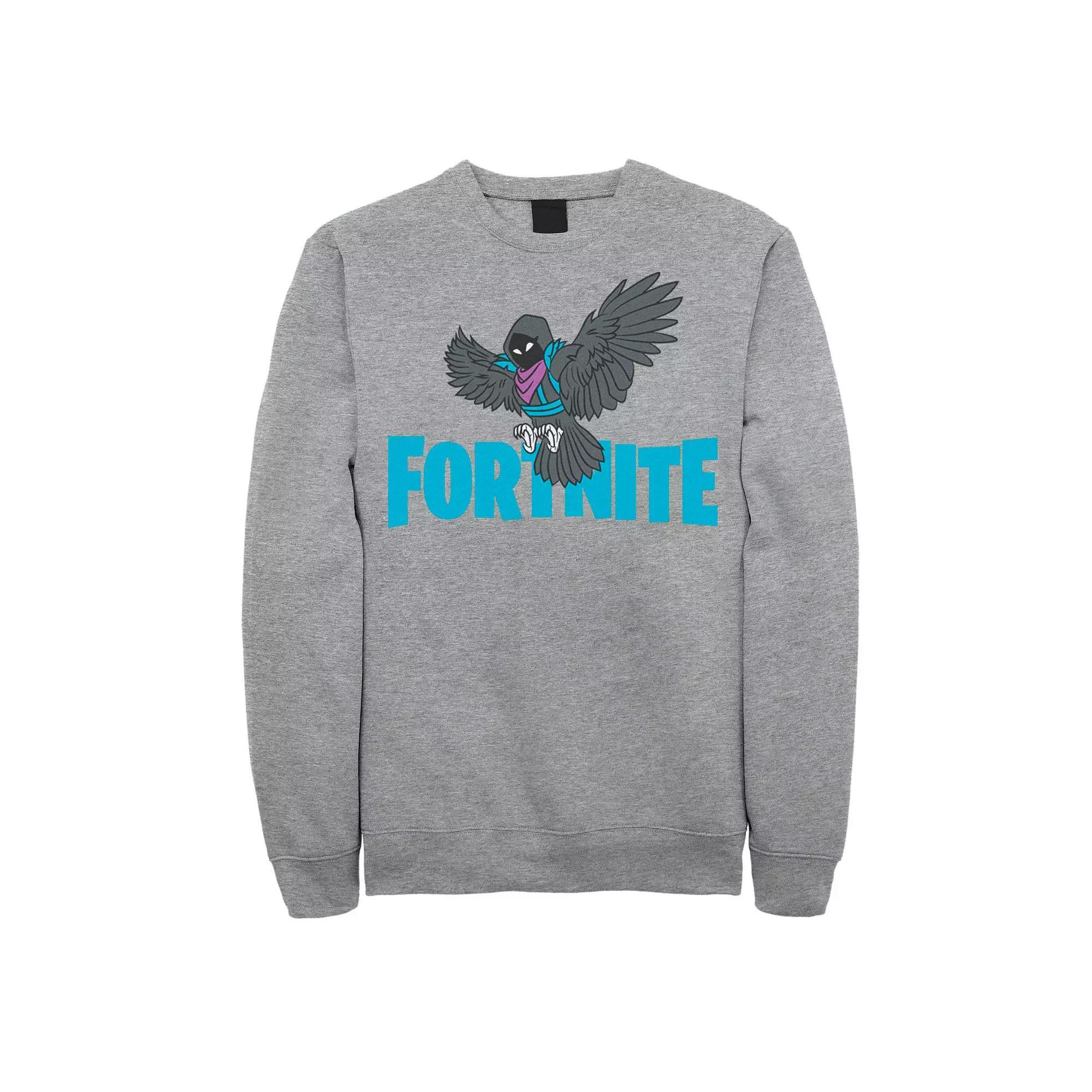 Big & Tall Fortnite Raven Logo Fleece Graphic Pullover, Men's,  Product Image