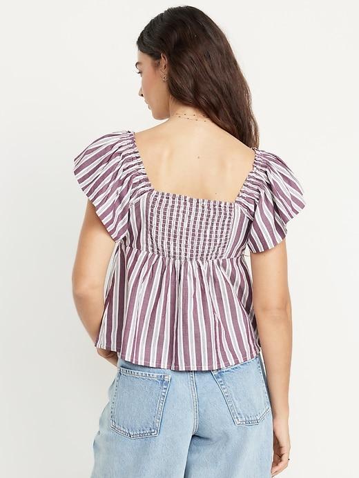 Flutter-Sleeve Top Product Image