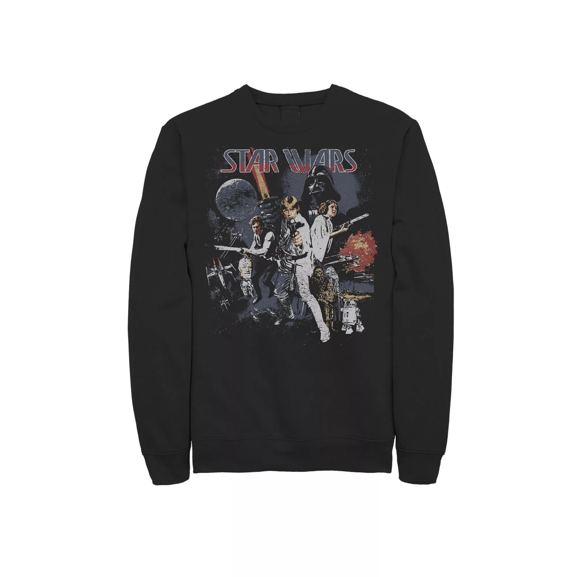 Men's Nickelodeon Teenage Mutant Ninja Turtles Sunset Background Fleece Sweatshirt,  Product Image