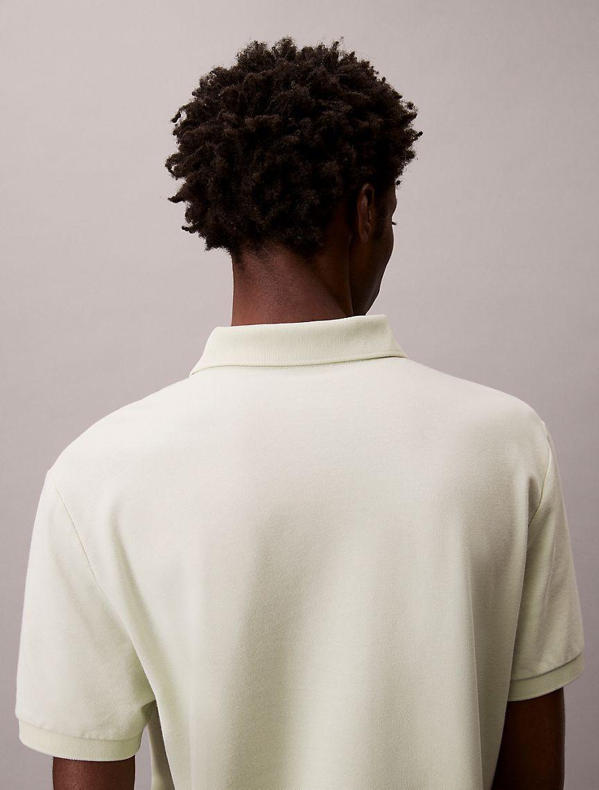 Tech Pique Zip Polo Shirt Product Image