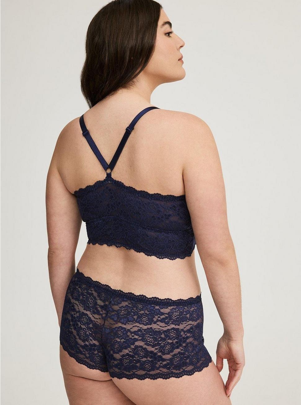 Mid-Rise Simply Lace Cheeky Panty Product Image