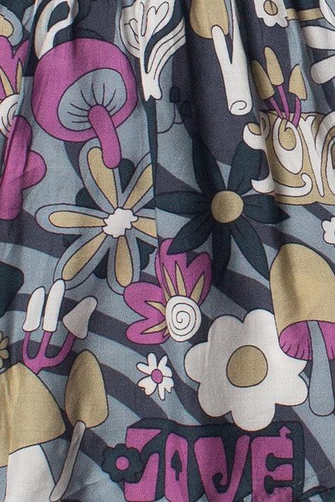 Groovy Mushroom Shorts Product Image