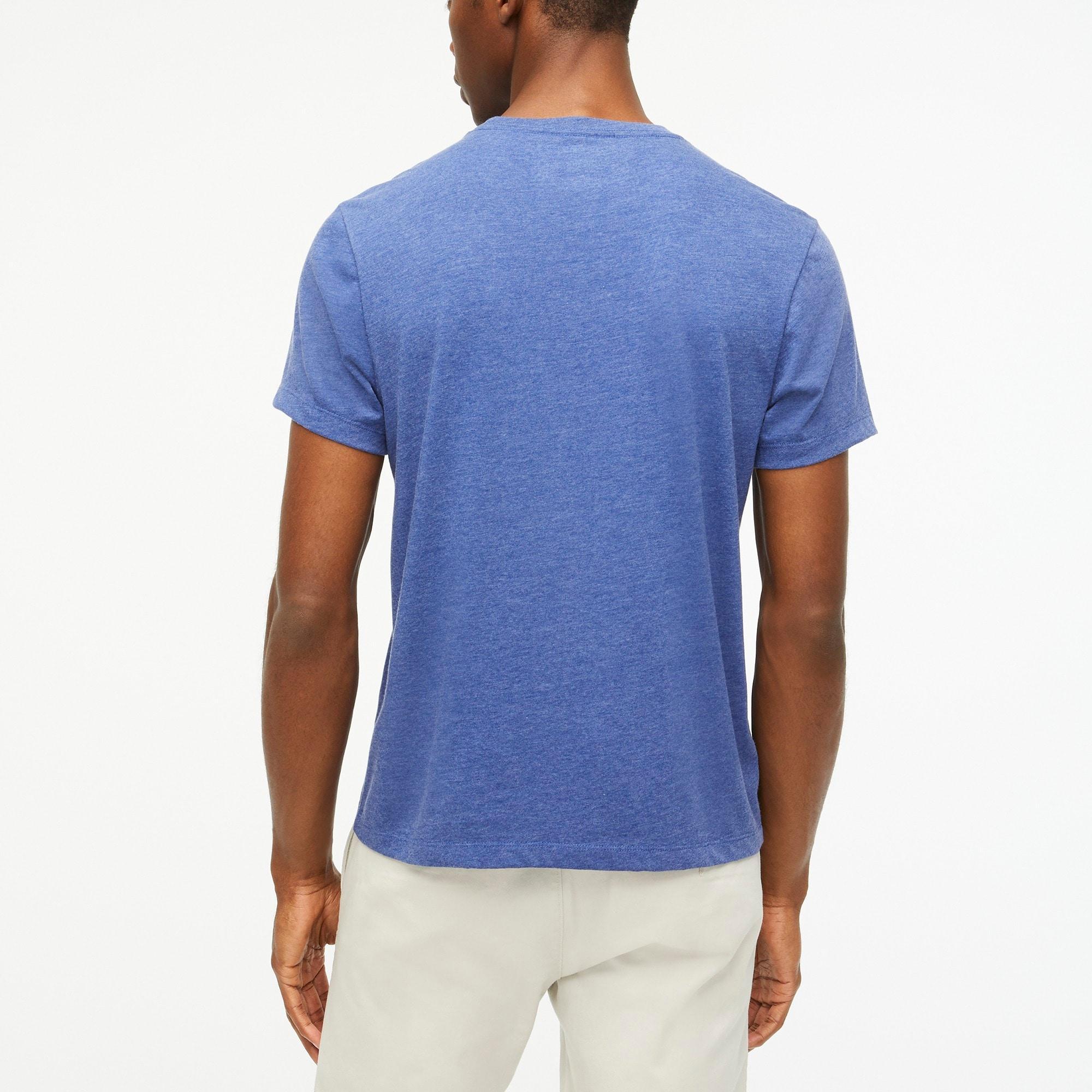 Cotton-blend washed jersey tee Product Image