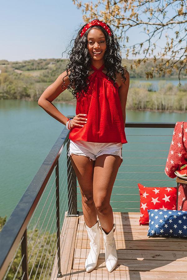 Loving Tribute Halter Top Product Image