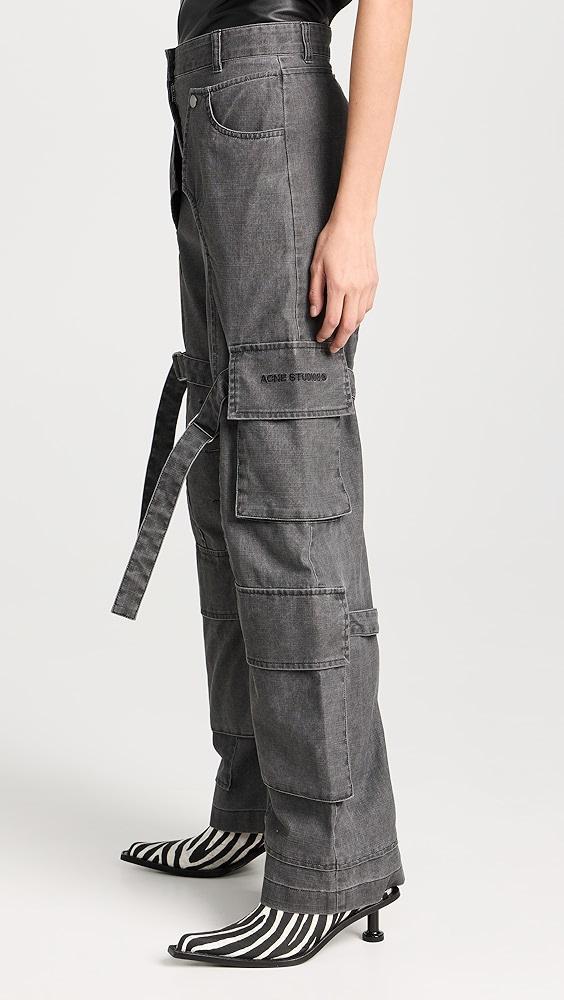 Acne Studios Casual Relaxed Fit Trousers | Shopbop Product Image