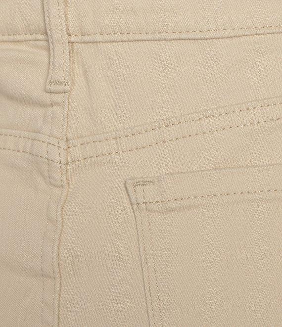 Code Bleu Chelsea High-Rise Straight Leg Micro Snap Hem Jeans Product Image