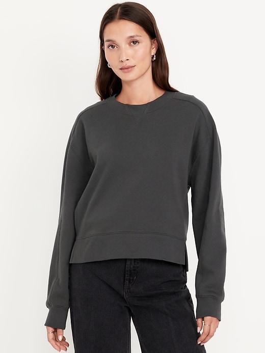 SoComfy Seamed Sweatshirt Product Image