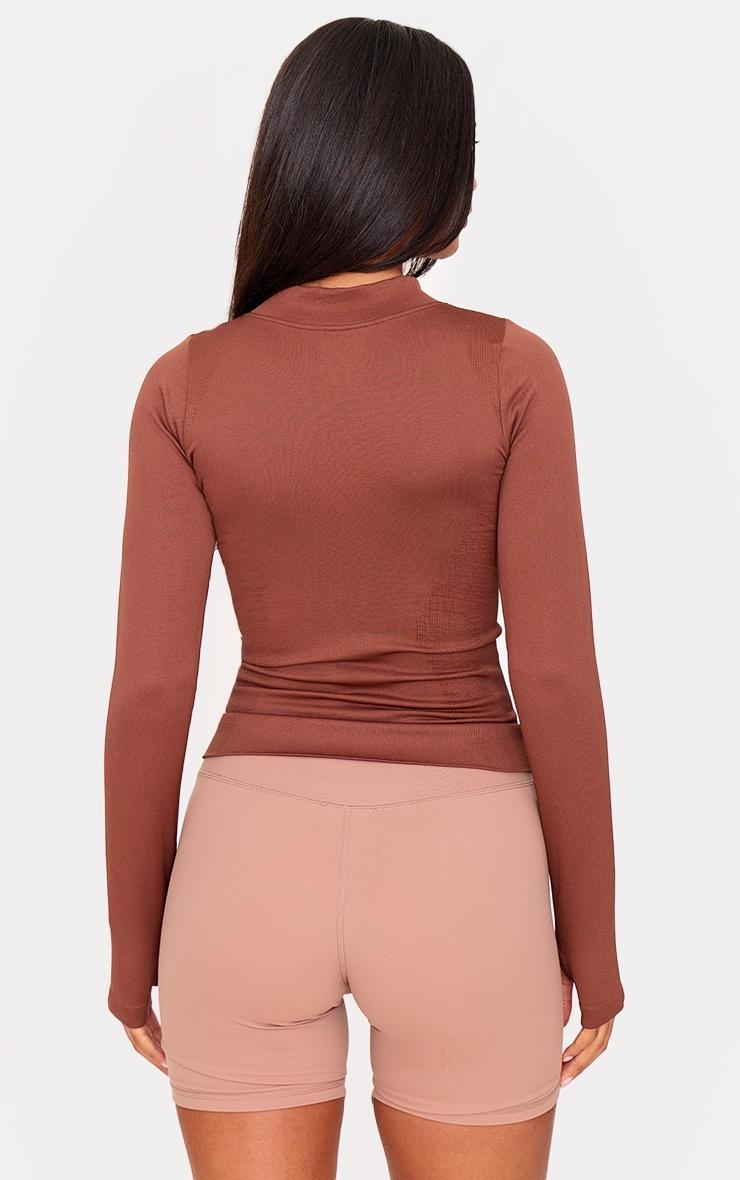 Chocolate Seamless Jacket Product Image