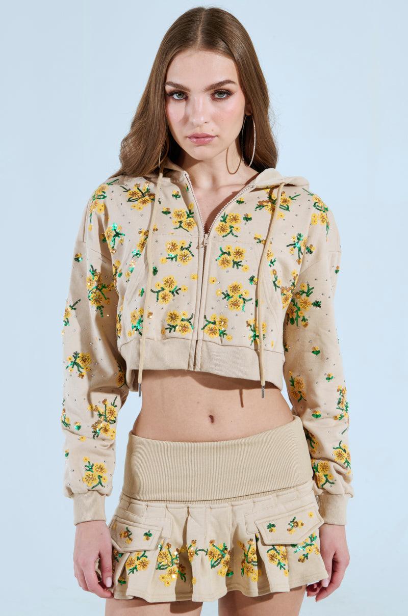 ONE TOO MANY TIMES ZIP UP SWEATSHIRT Product Image