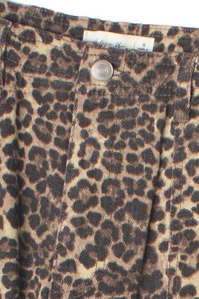 Leopard Print Jeans Product Image