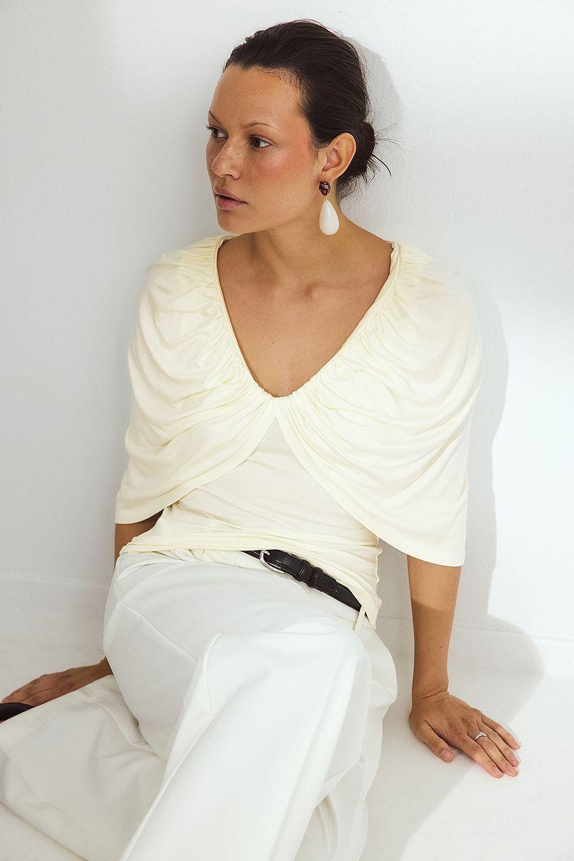 Soft Line Cape Top Product Image