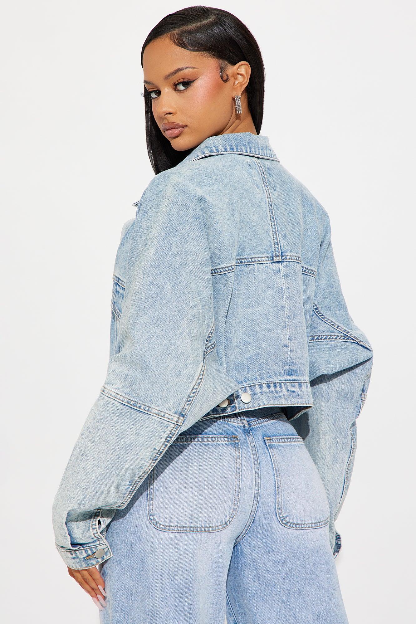Bianca Denim Jacket - Light Wash Product Image